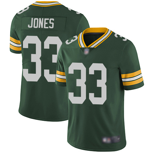 Green Bay Packers Limited Green Men #33 Jones Aaron Home Jersey Nike NFL Vapor Untouchable->women nfl jersey->Women Jersey